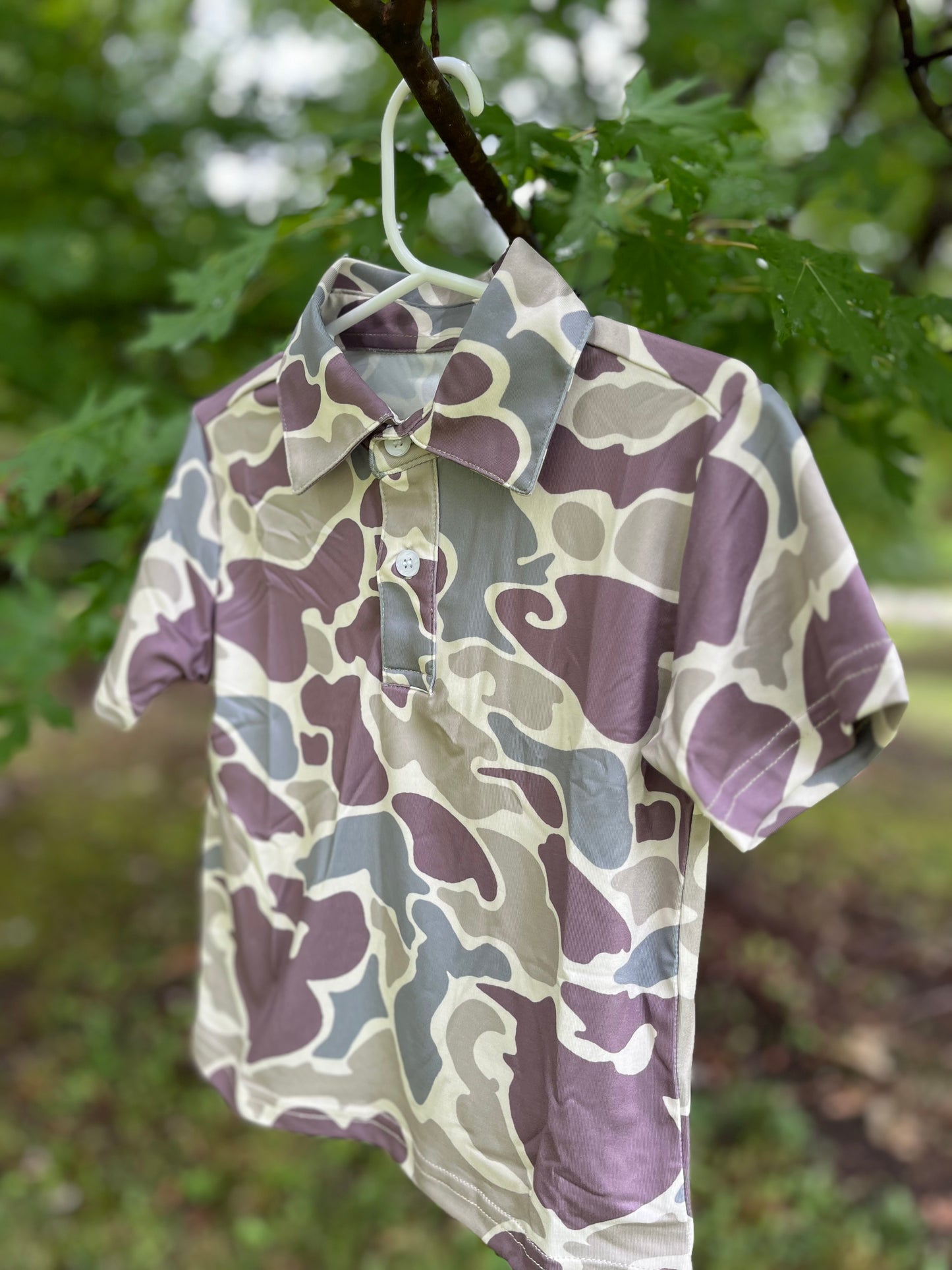 Camo Polo Shirt