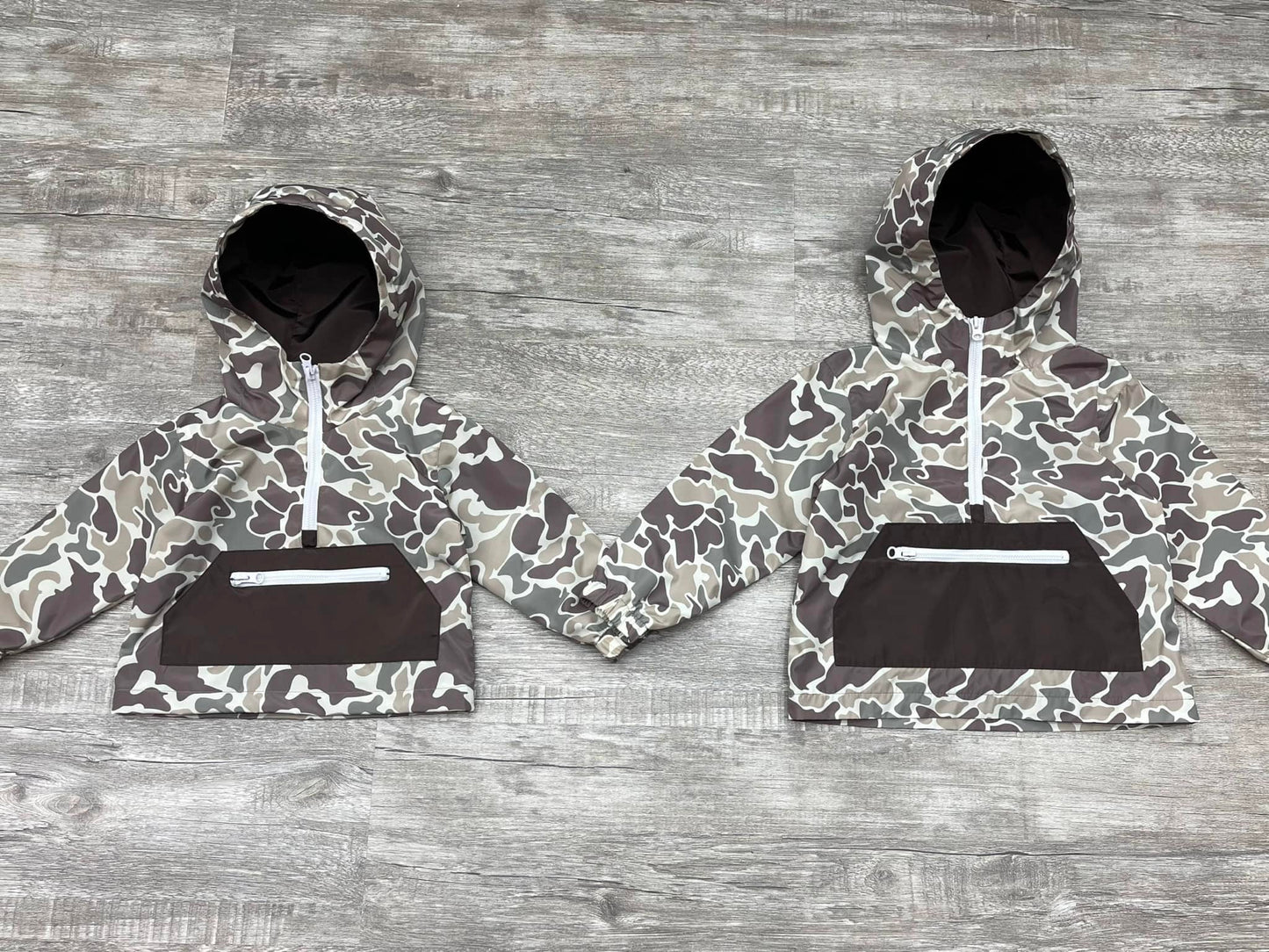 Camo Windbreaker