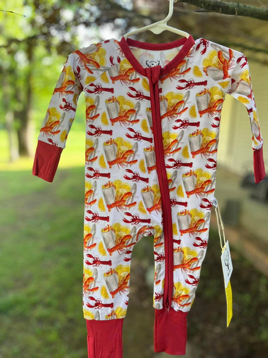 Crawfish Bamboo Pajamas