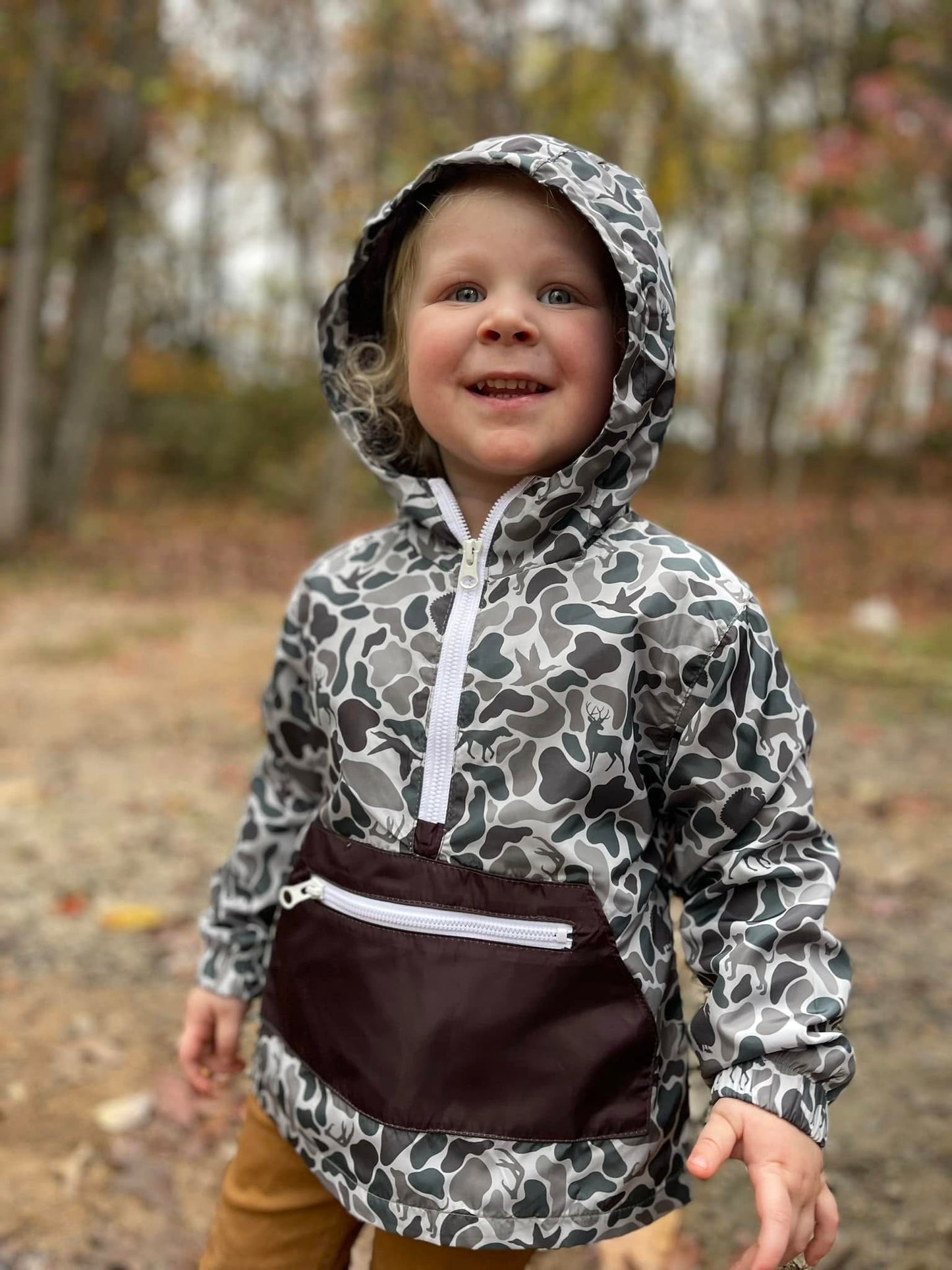 Regular Camo Windbreaker
