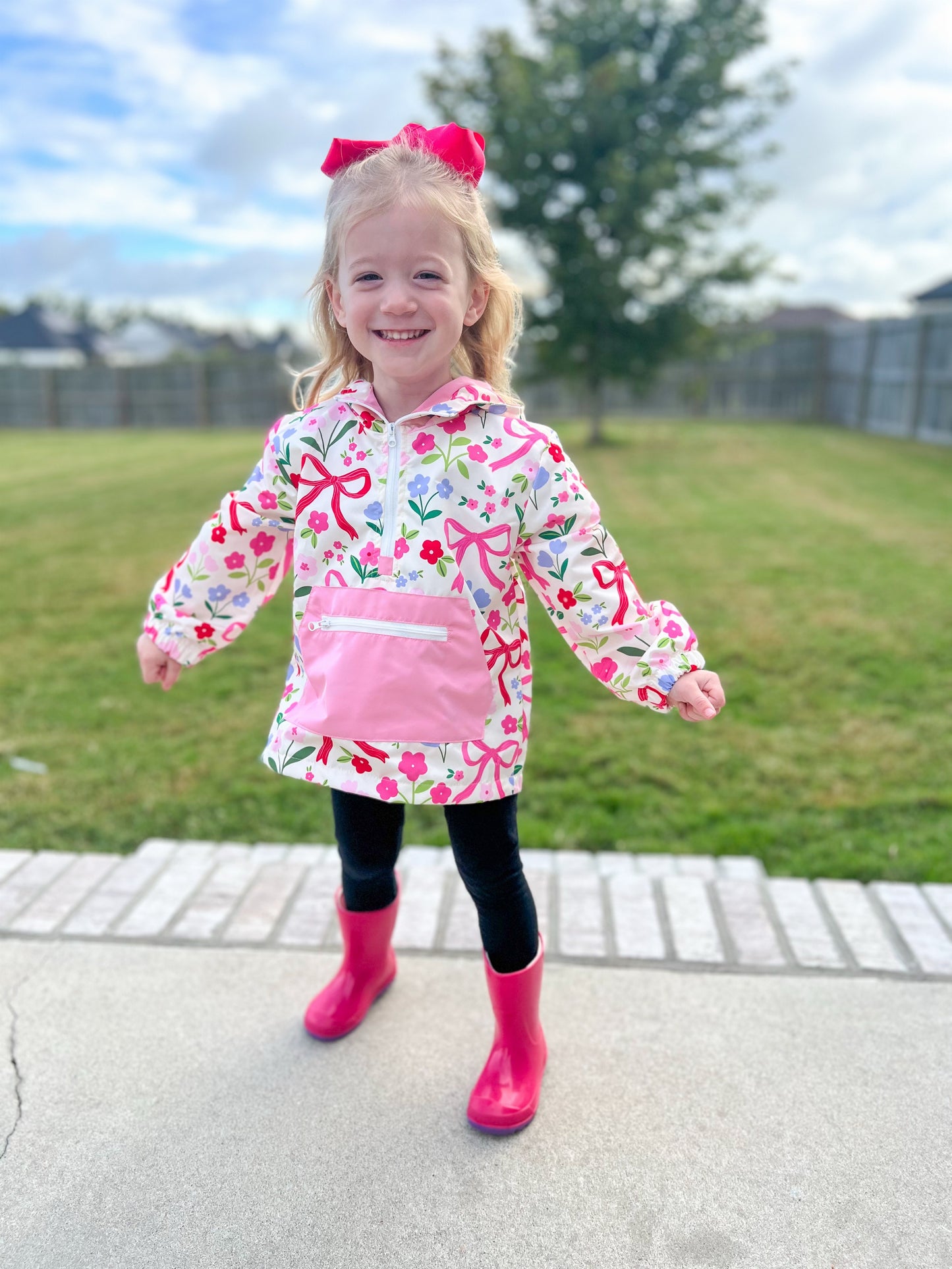 Bow-tiful Rain Jacket