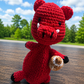Hogs Football Crochet Lovey