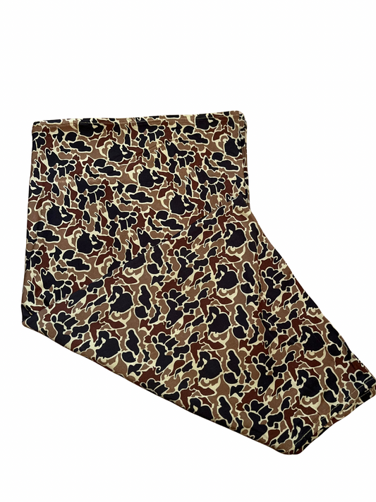 Retro Camo Swaddle Blanket