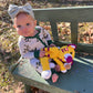 Tigers Football Crochet Lovey