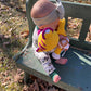 Tigers Football Crochet Lovey