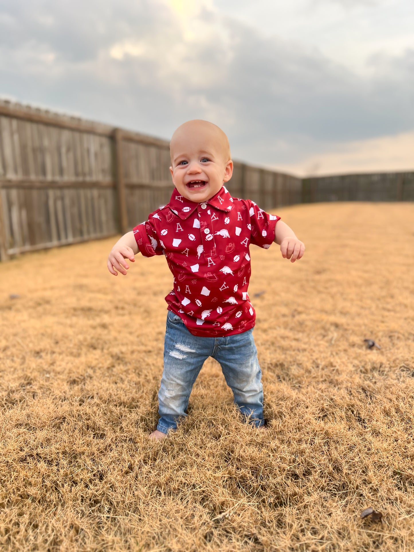 Little Hog Fan Polo