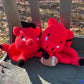 Hogs Girl Bow Crochet Lovey