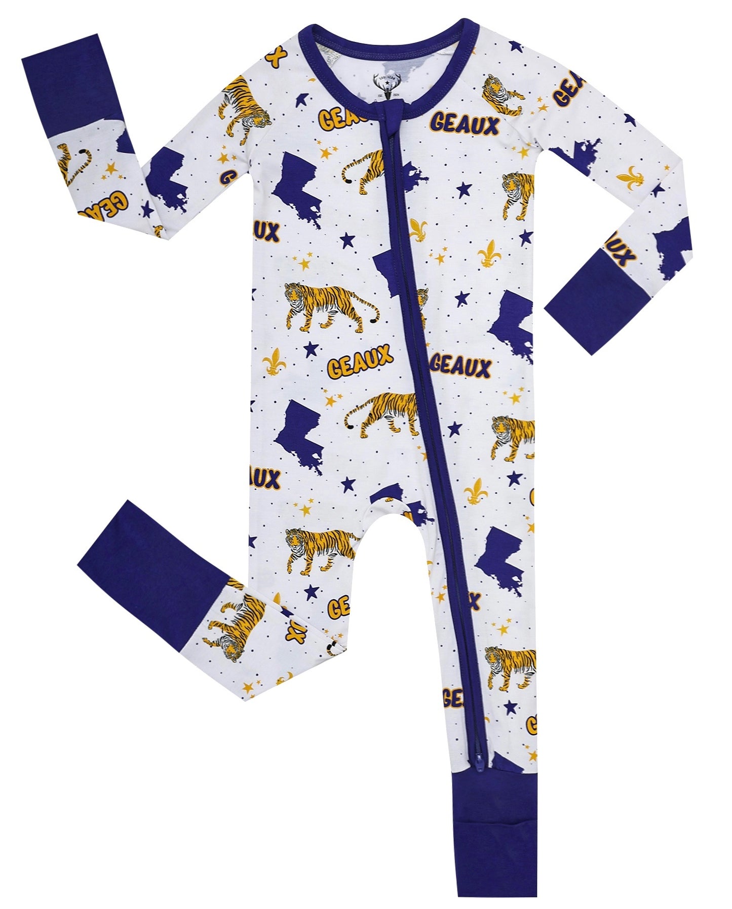 Geaux Tigers Bamboo Pajamas