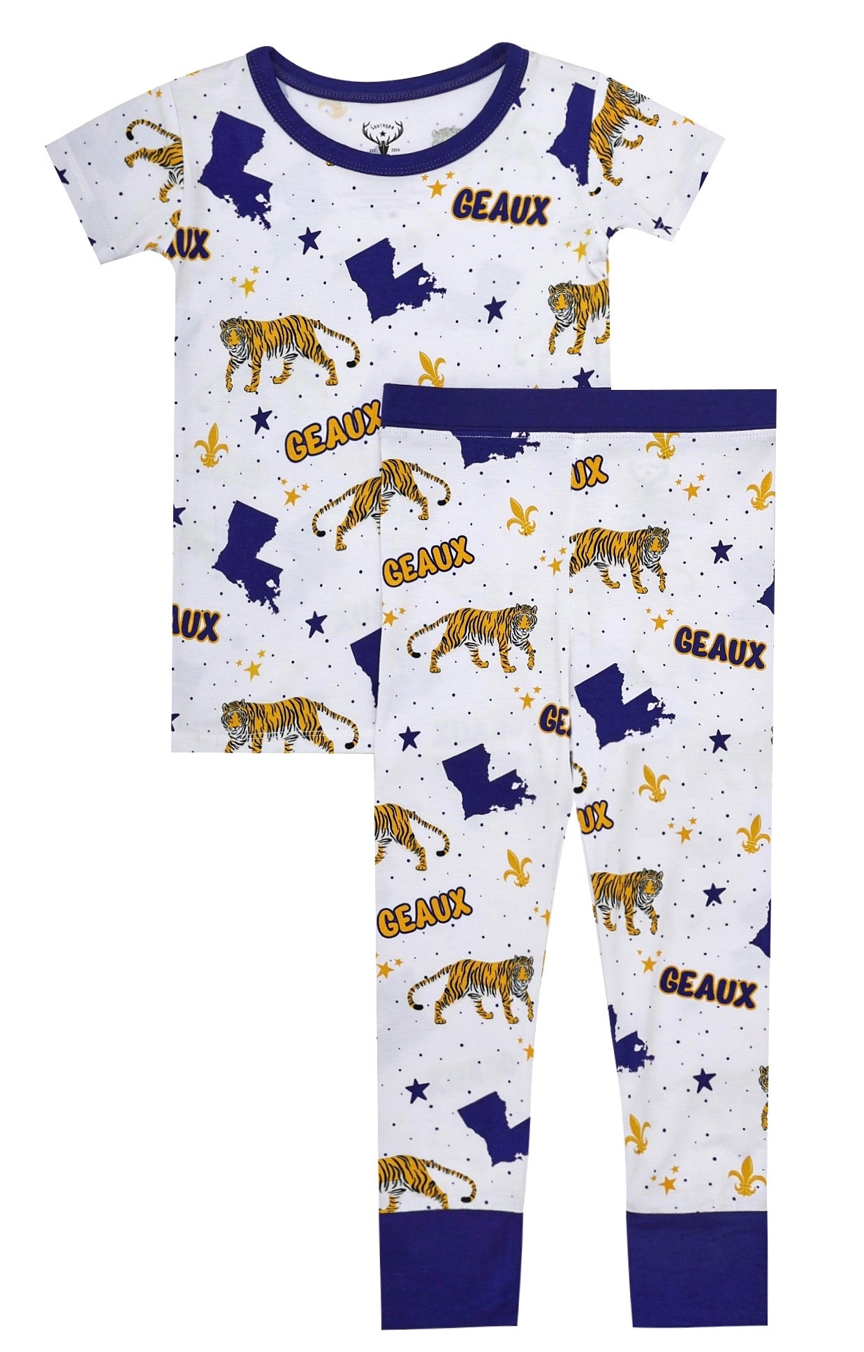 Geaux Tigers Bamboo Pajamas