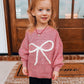 "bow"-tiful knitted sweater