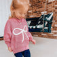 "bow"-tiful knitted sweater