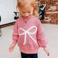 "bow"-tiful knitted sweater