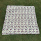 Retro Camo Bamboo Blanket 45x45