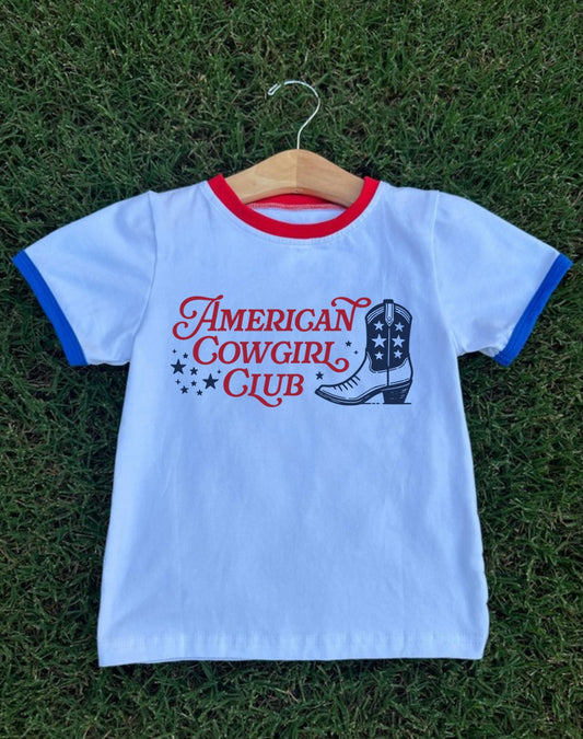 American Cowgirl Club Tee