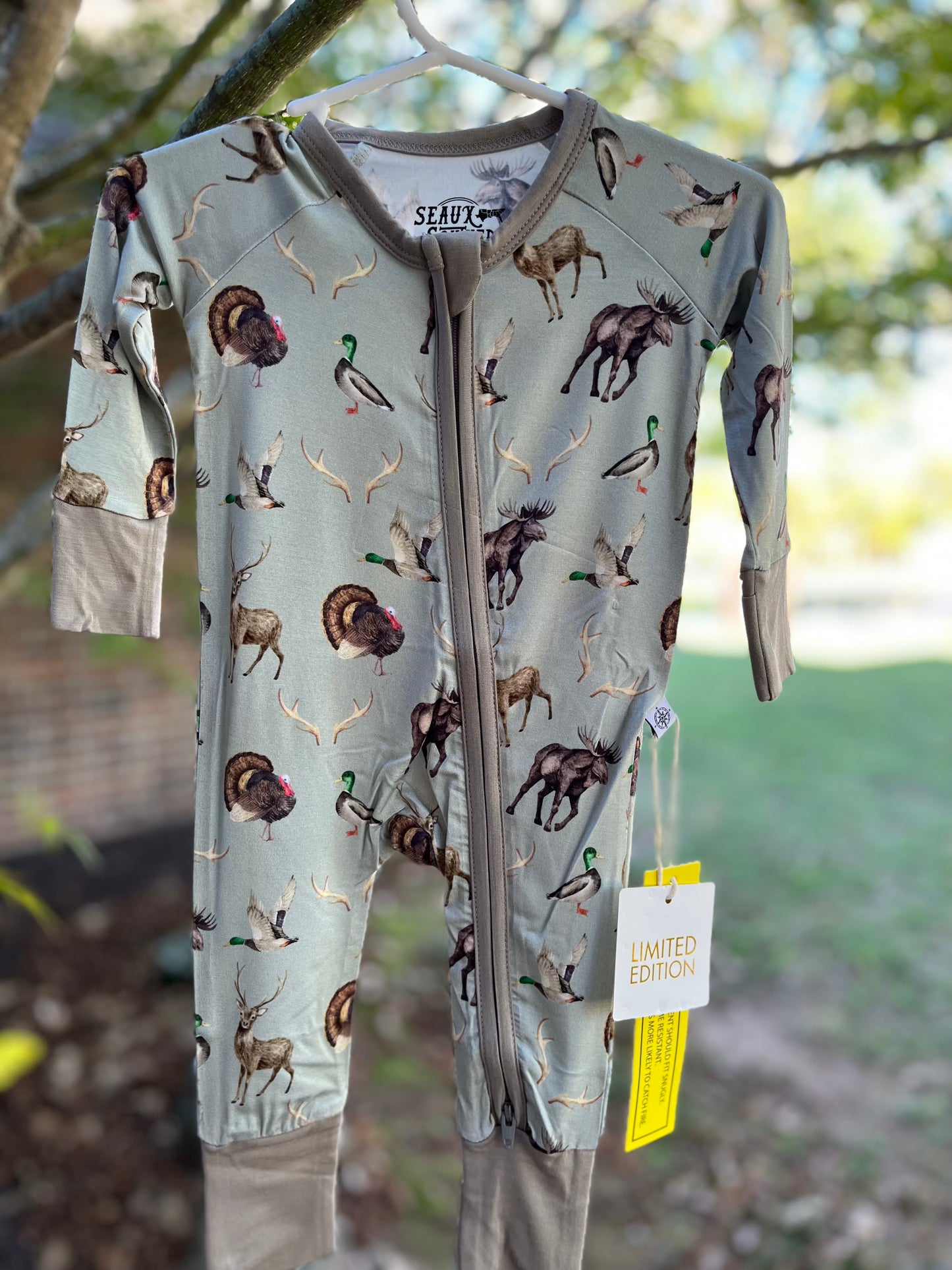 Hunting Bamboo Pajamas