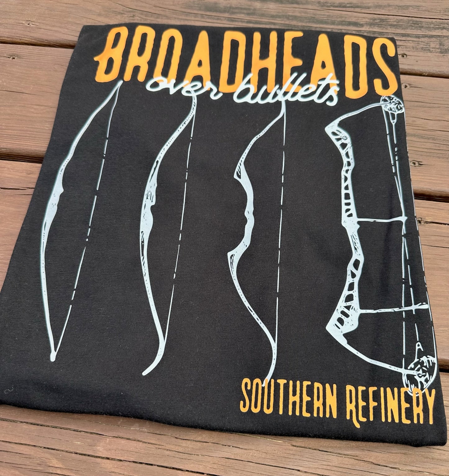 Broadheads Over Bullets Tee