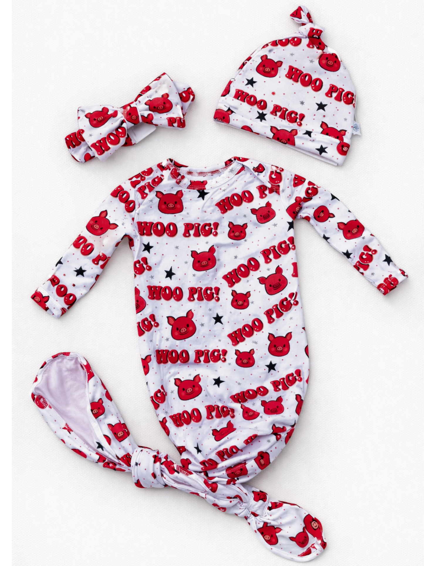 Woo Pig Sooie Knotted Gown